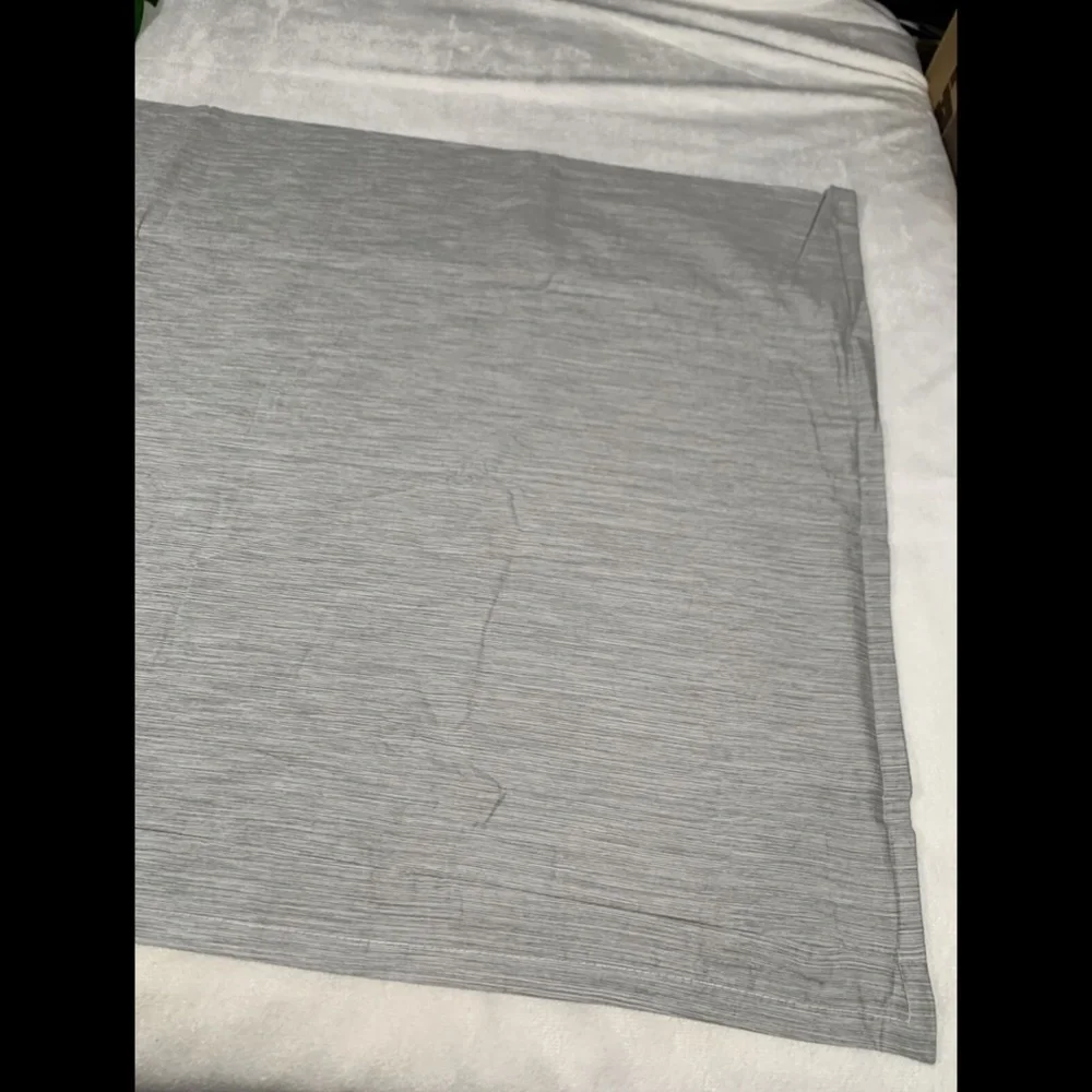 NIB Hotel Collection 525 Yarn Dyed (1)‎ Standard Sham Pillow Case Ash